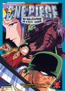 One Piece Anime comics - La malédiction de l'épée sacrée - Tome 02 (9782344003473-front-cover)