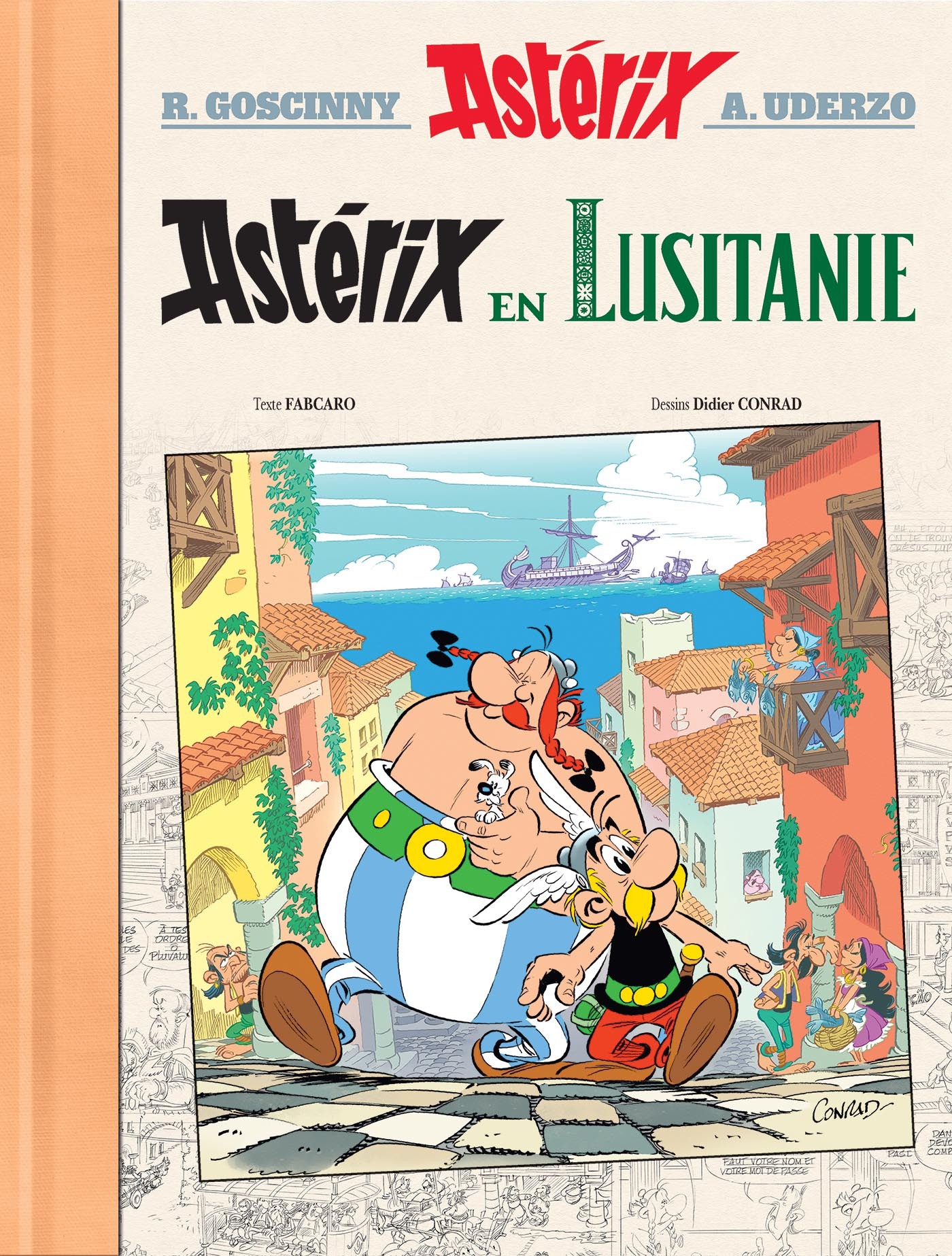 ASTERIX Tome 41 - Edition Luxe - Astérix en Lusitanie (9782017253716-front-cover)