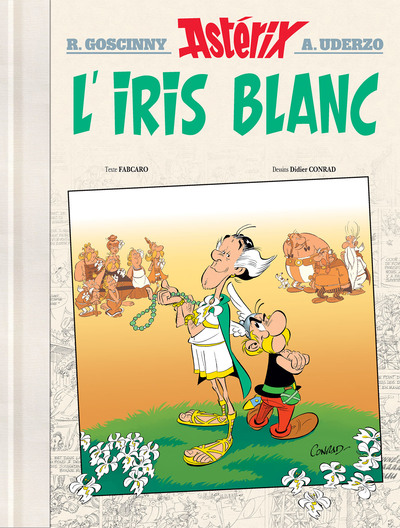ASTERIX Tome 40 Edition Luxe - L'Iris Blanc (9782017253006-front-cover)