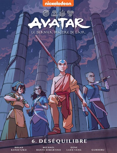 Avatar, le dernier maître de l'air Tome 6 - Le déséquilibre (9782017252429-front-cover)