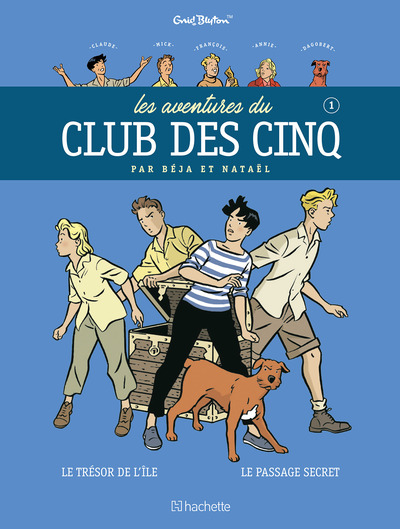 LES AVENTURES DU CLUB DES CINQ TOME 1 - Nouvelle édition (9782017252467-front-cover)