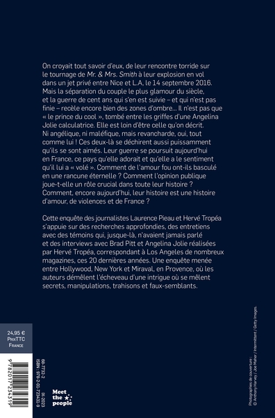 Angelina Jolie et Brad Pitt, Les secrets du divorce du siècle (9782017234319-back-cover)