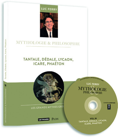 Tantale, Dédale, Lycaon, Icare, Phaéton Volume 18 Livre + CD (9782810507269-front-cover)