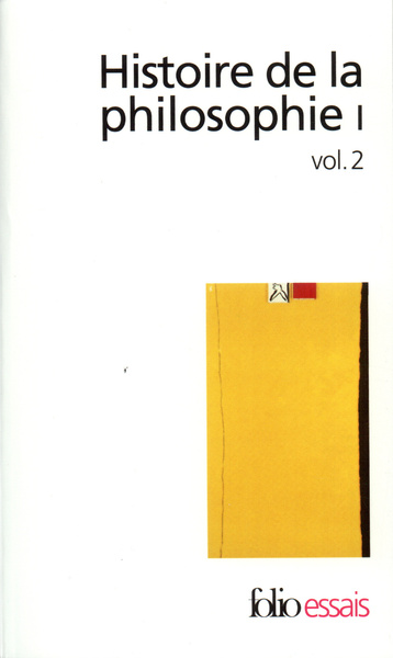 Histoire de la philosophie, Antiquité - Moyen Âge 2 (9782070407781-front-cover)