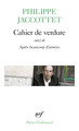 Cahier de verdure/Après beaucoup d'années (9782070428618-front-cover)