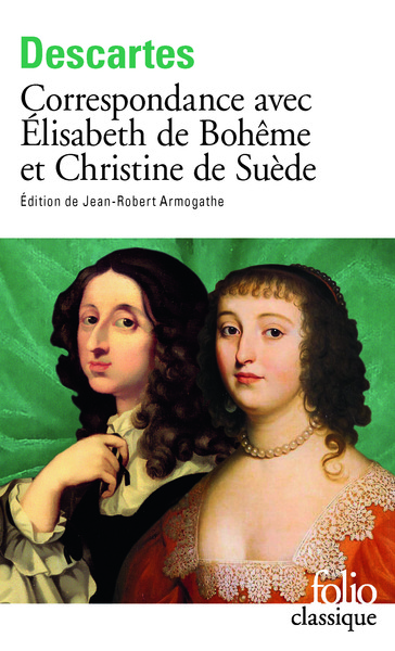 Correspondance avec Élisabeth de Bohême et Christine de Suède (9782070459513-front-cover)