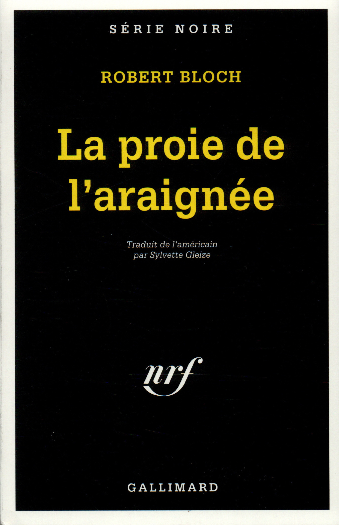 La proie de l'araignée (9782070493227-front-cover)