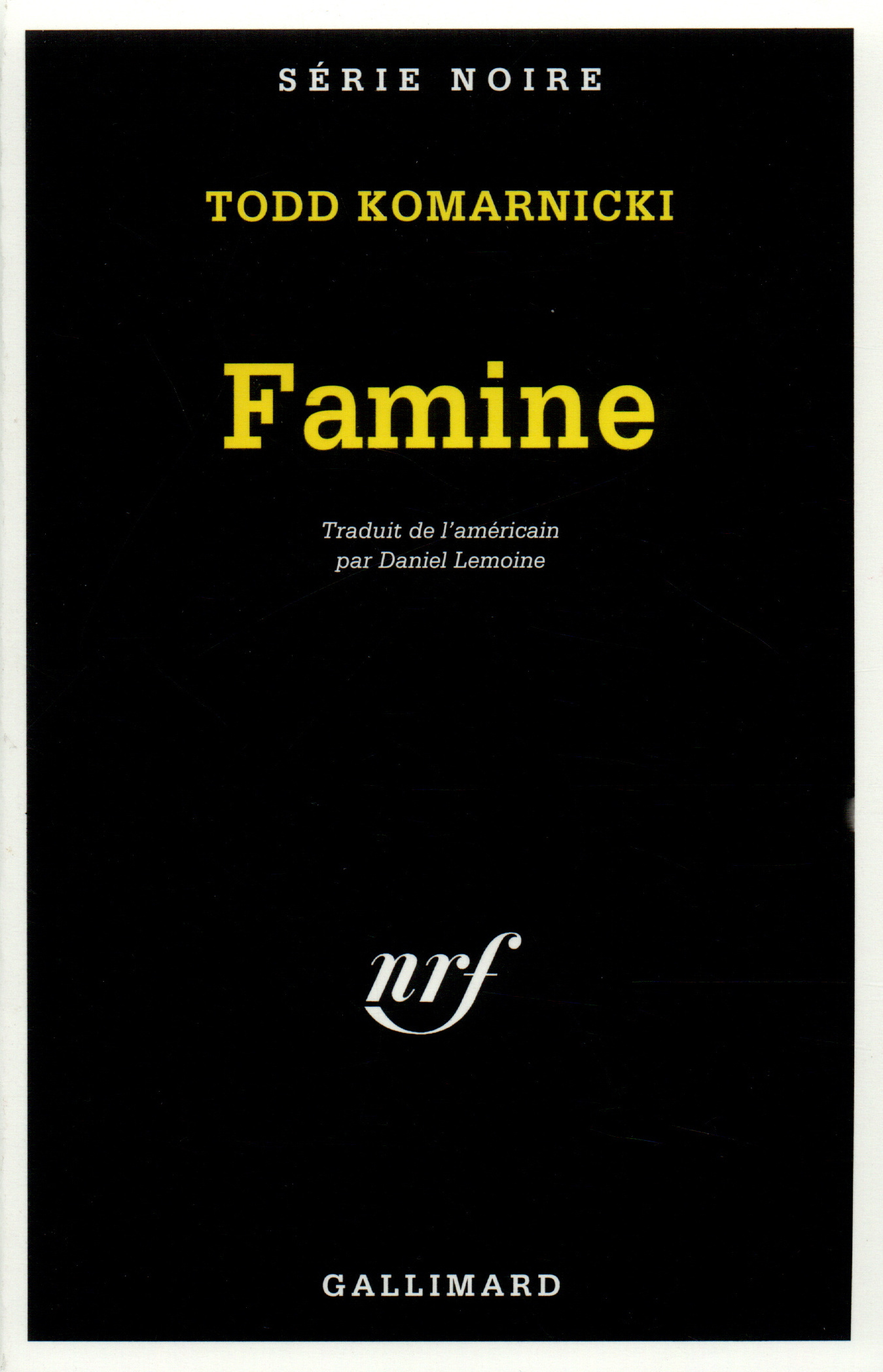 Famine (9782070497607-front-cover)