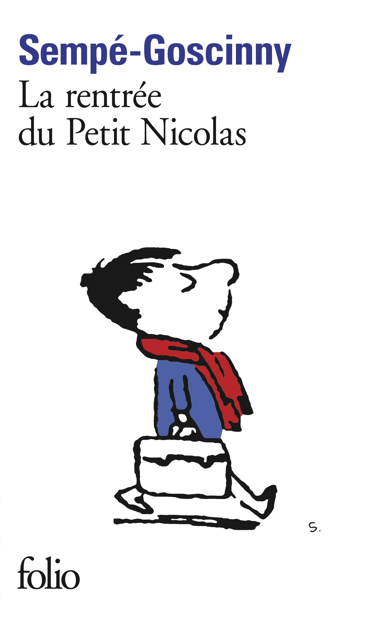 La rentrée du Petit Nicolas (9782070442317-front-cover)