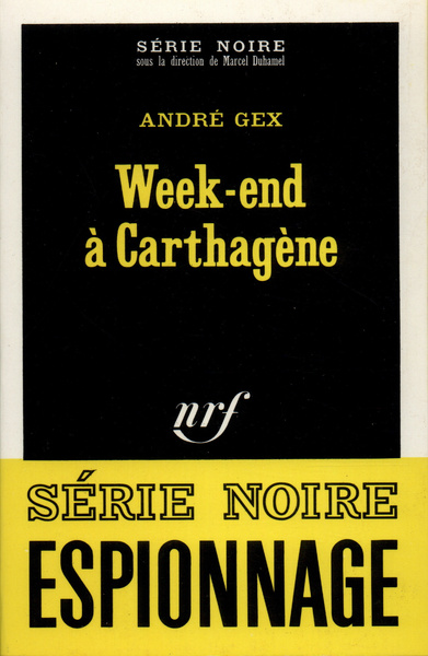 Week-end à Carthagène (9782070483990-front-cover)