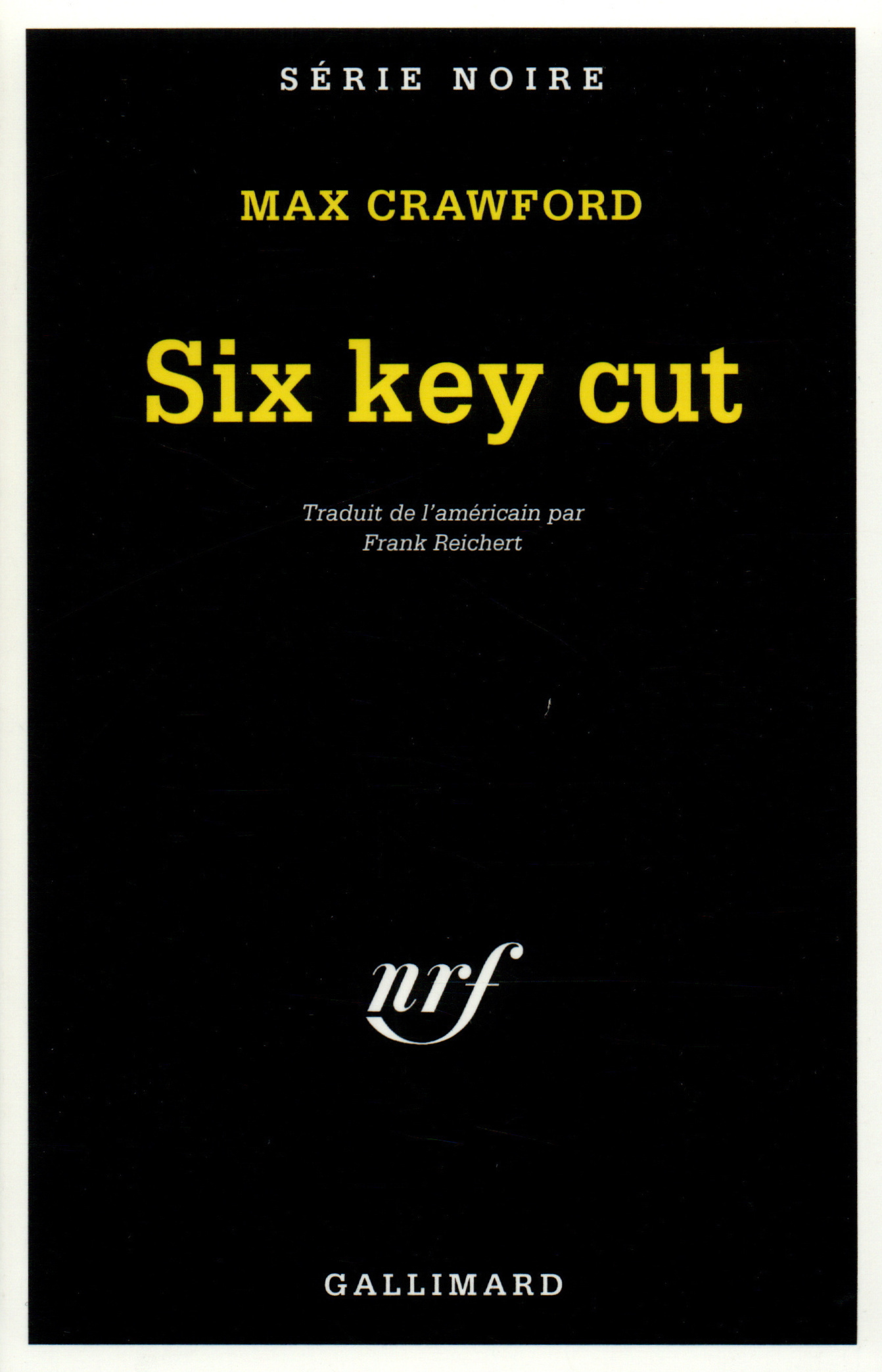 Six key cut (9782070494989-front-cover)