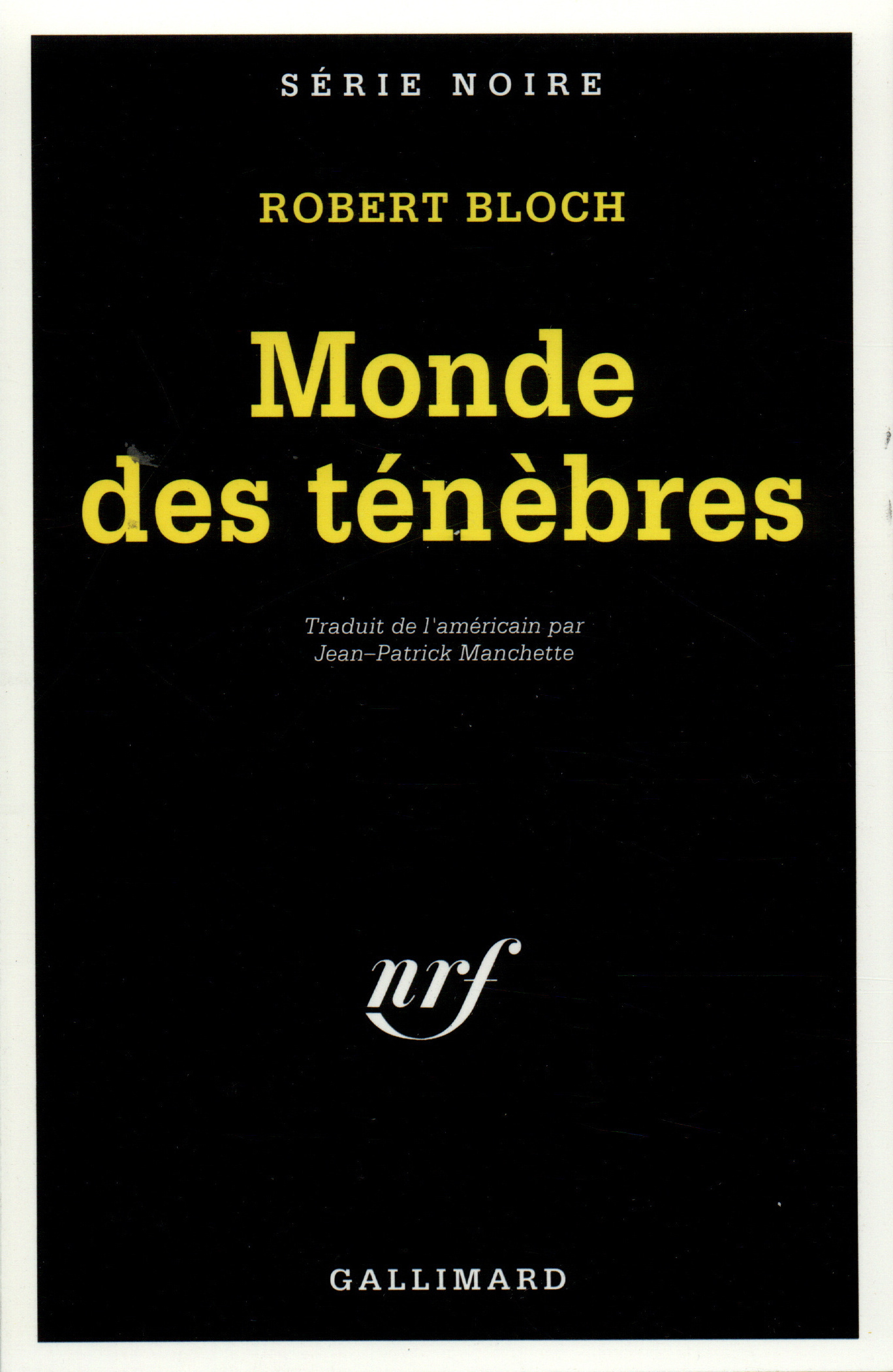 Monde des ténèbres (9782070485840-front-cover)