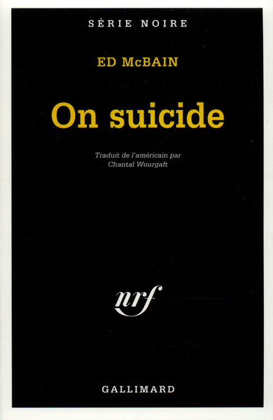 On suicide (9782070494491-front-cover)