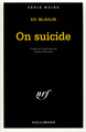 On suicide (9782070494491-front-cover)