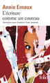 L'écriture comme un couteau (9782070440085-front-cover)