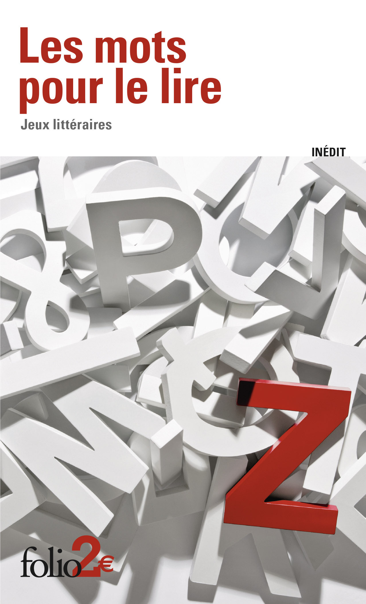 Les mots pour le lire, Jeux littéraires (9782070469321-front-cover)