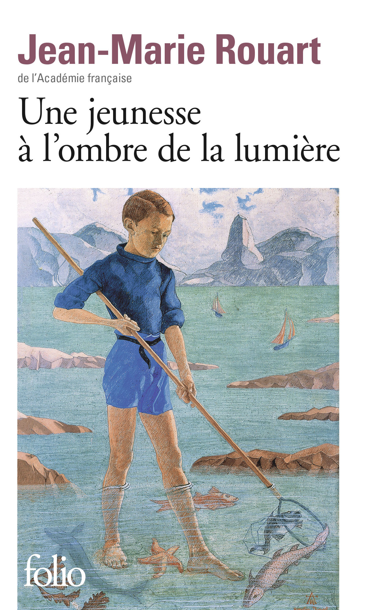 Une jeunesse à l'ombre de la lumière (9782070425440-front-cover)