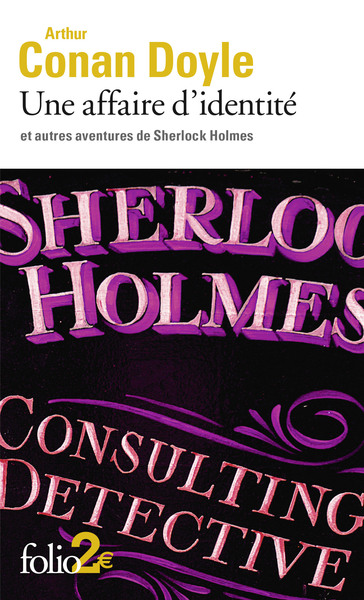 Une affaire d'identité et autres aventures de Sherlock Holmes (9782070436668-front-cover)