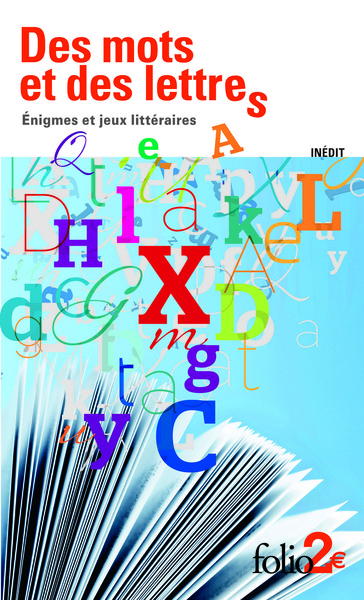 Des mots et des lettres, Énigmes et jeux littéraires (9782070462193-front-cover)
