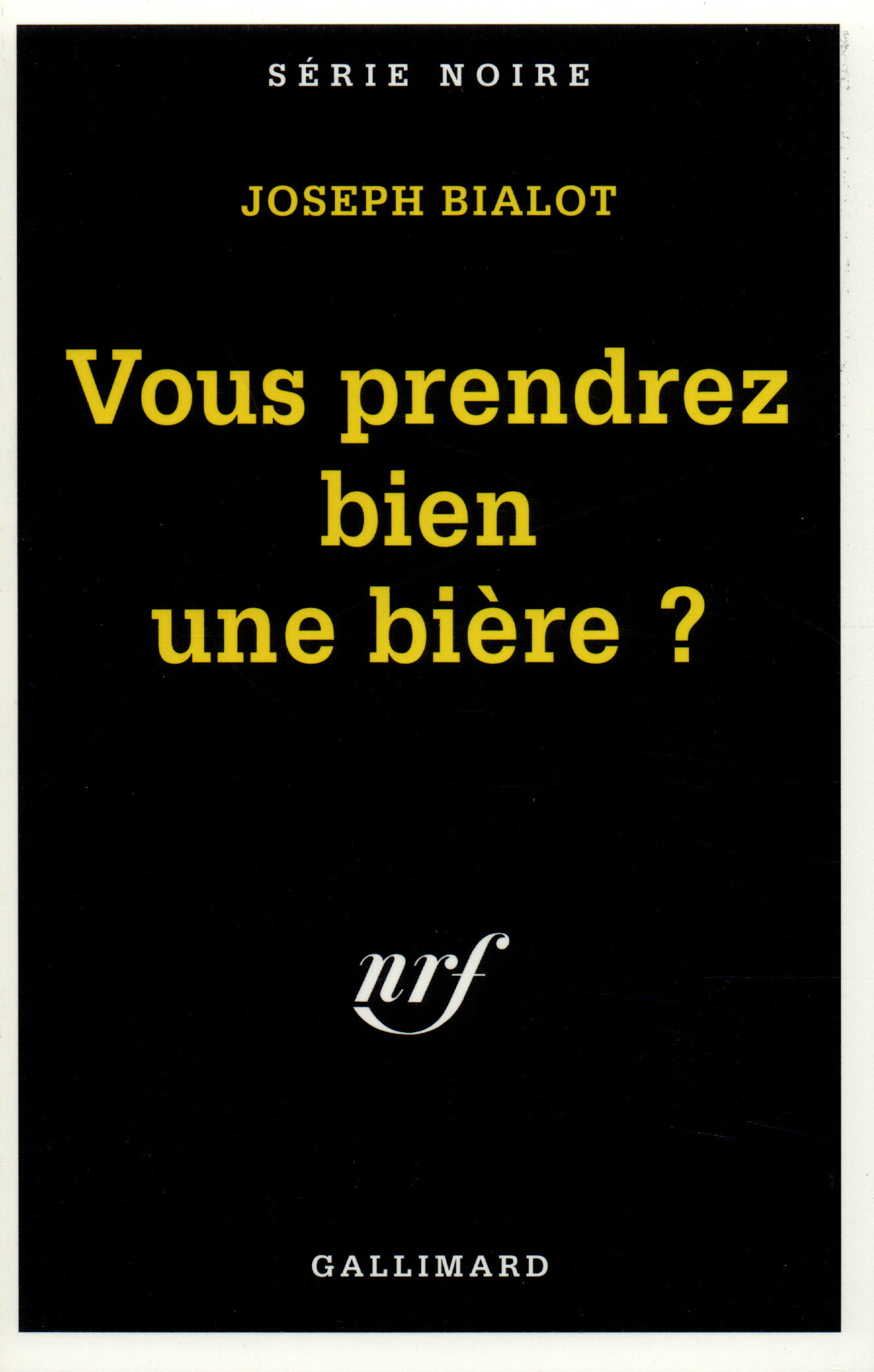 Vous prendrez bien une bière ? (9782070496600-front-cover)