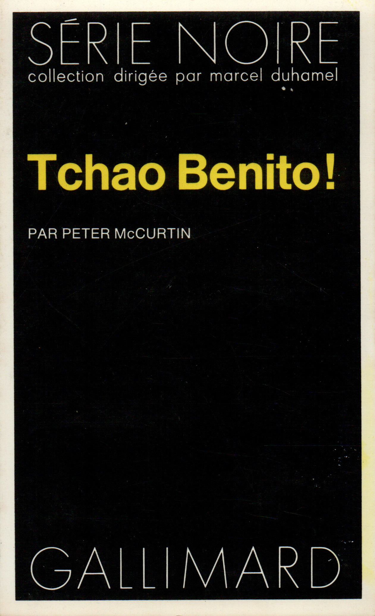 Tchao Benito ! (9782070485727-front-cover)