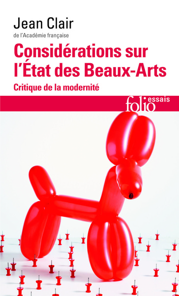 Considérations sur l'État des Beaux-Arts, Critique de la modernité (9782070464913-front-cover)