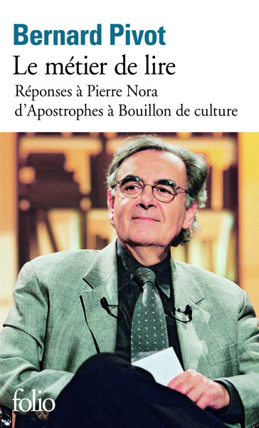 Le métier de lire, Réponses à Pierre Nora (9782070419494-front-cover)