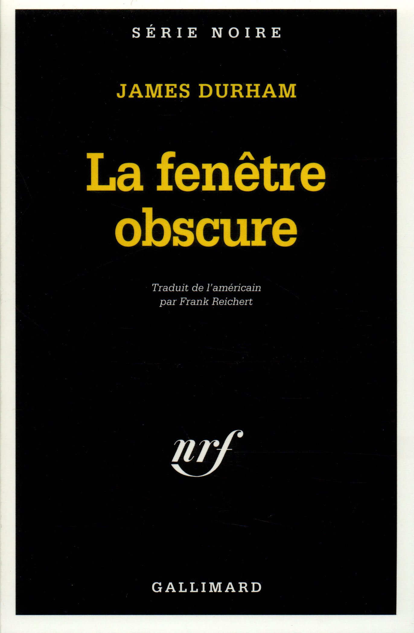 La fenêtre obscure (9782070494354-front-cover)