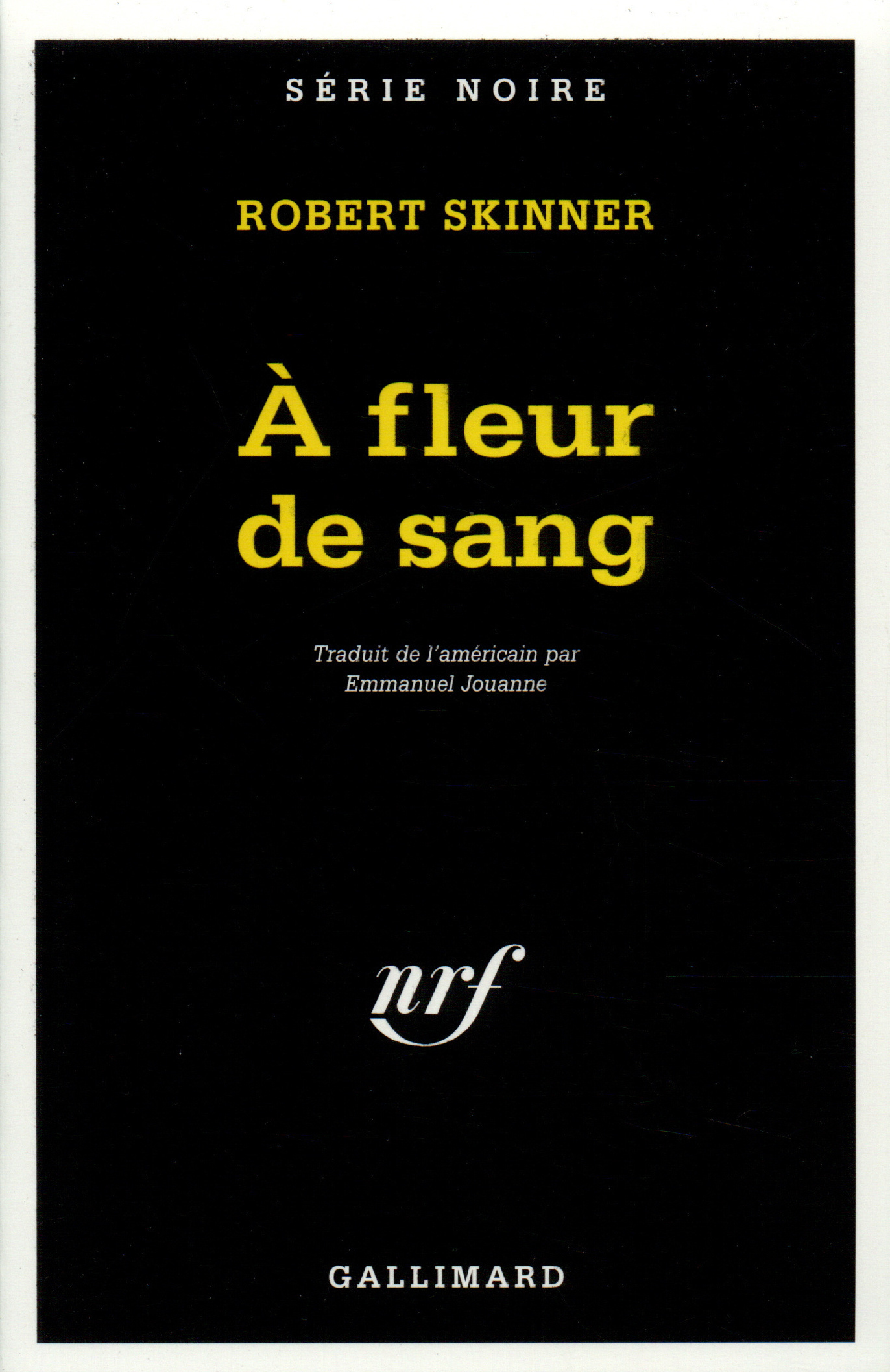 À fleur de sang (9782070497812-front-cover)