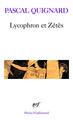 Lycophron et Zétès (9782070410804-front-cover)