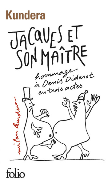 Jacques et son maître / Introduction à une variation, Hommage à Denis Diderot en trois actes (9782070405831-front-cover)