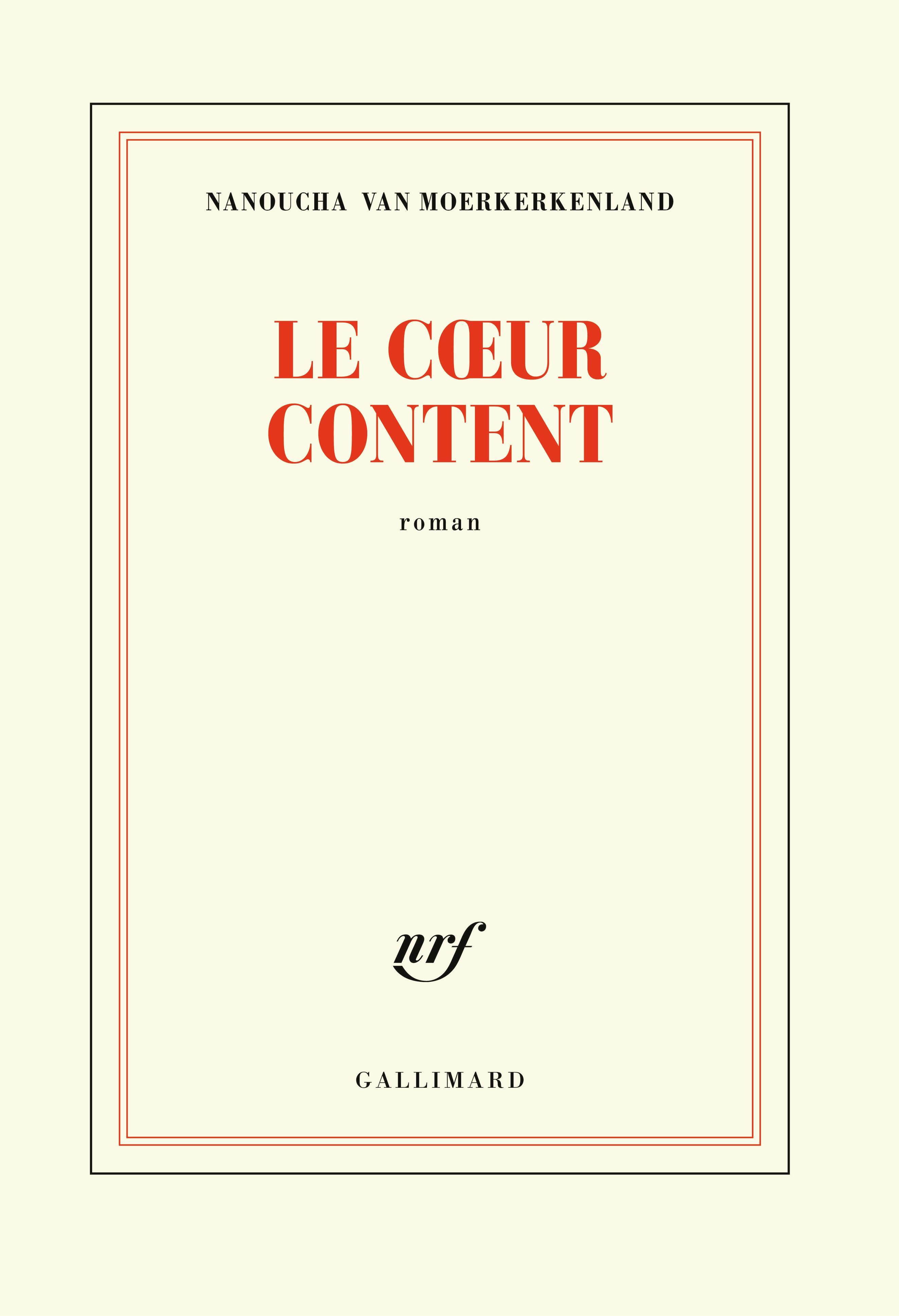 Le coeur content (9782072744358-front-cover)