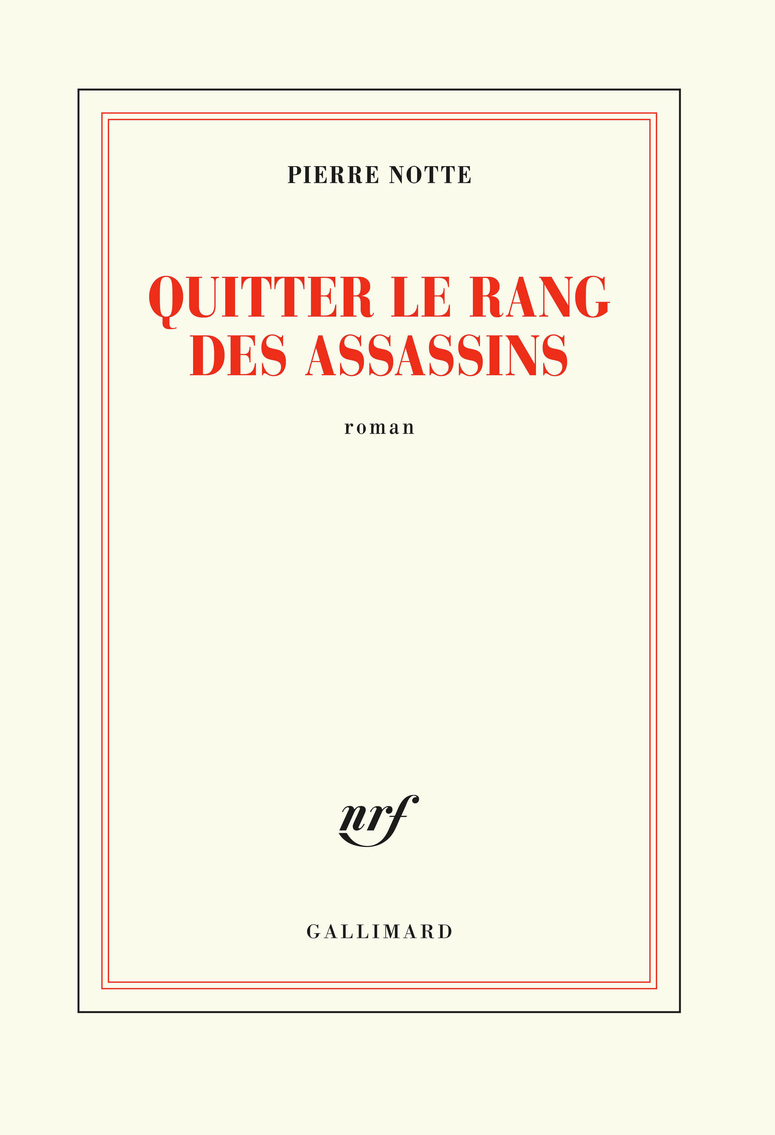 Quitter le rang des assassins (9782072789366-front-cover)