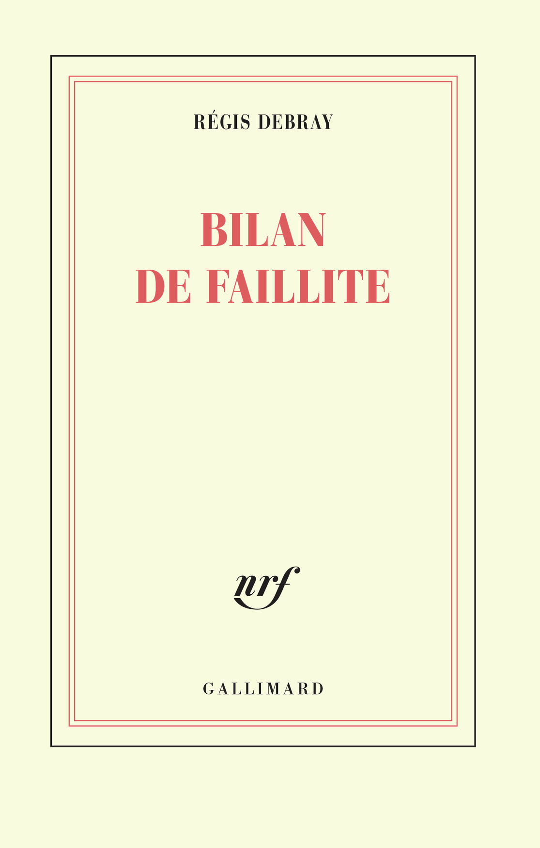 Bilan de faillite (9782072783067-front-cover)