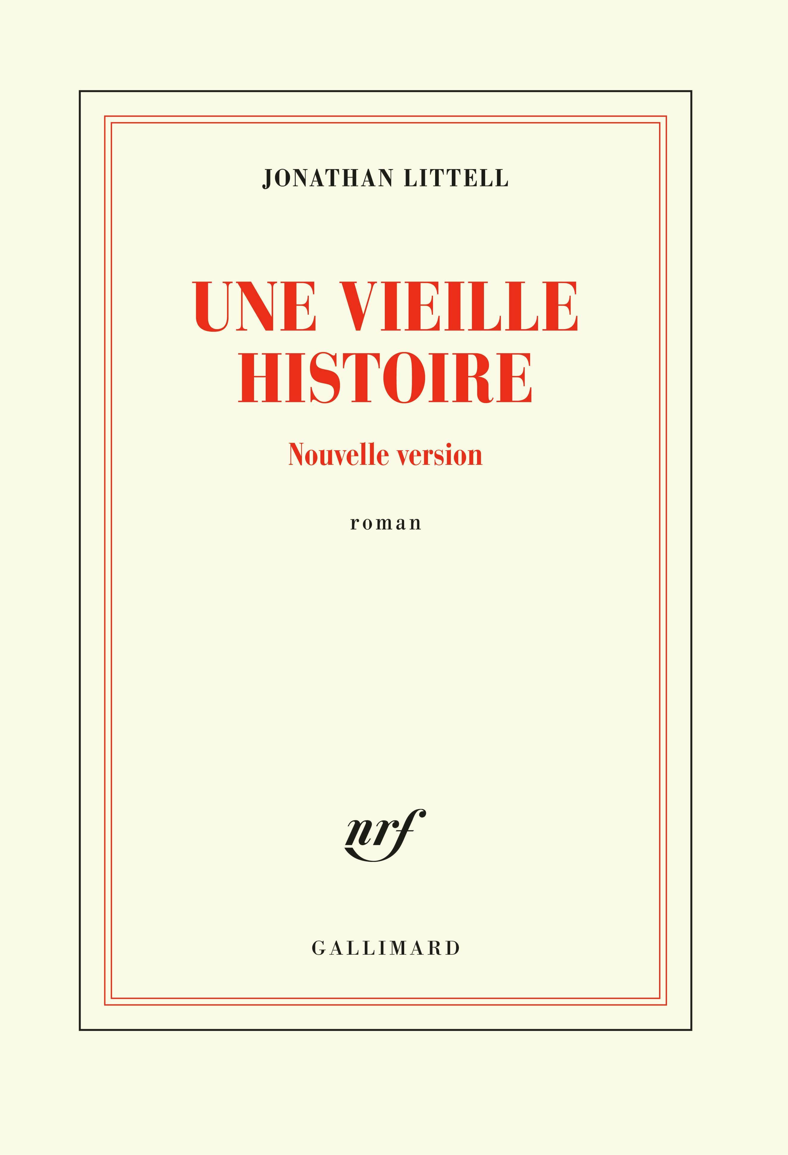 Une vieille histoire (9782072776847-front-cover)