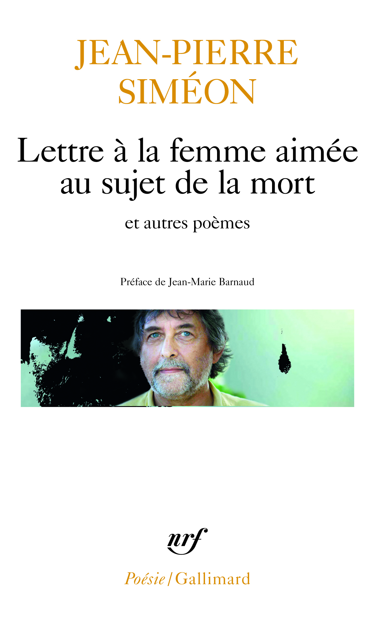 Lettre à la femme aimée au sujet de la mort/Le Bois de hêtres/Fresque peinte sur un mur obscur (9782072750564-front-cover)