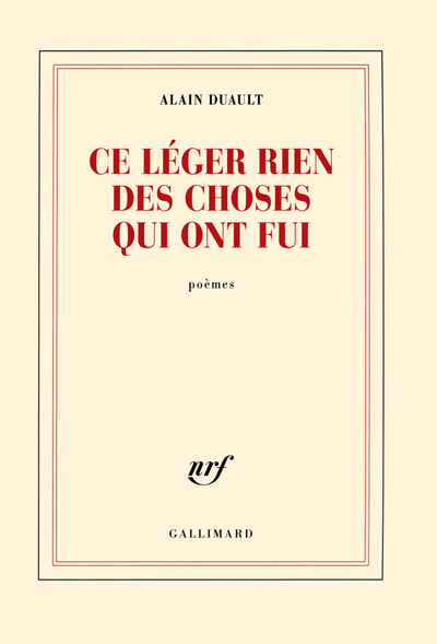 Ce léger rien des choses qui ont fui (9782072731846-front-cover)