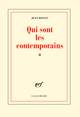 Qui sont les contemporains (9782072732454-front-cover)