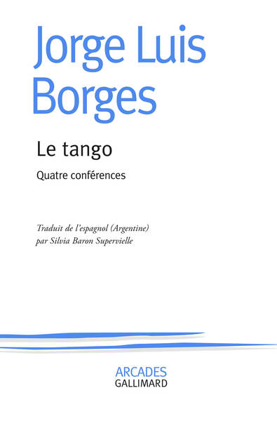 Le tango, Quatre conférences (9782072767388-front-cover)