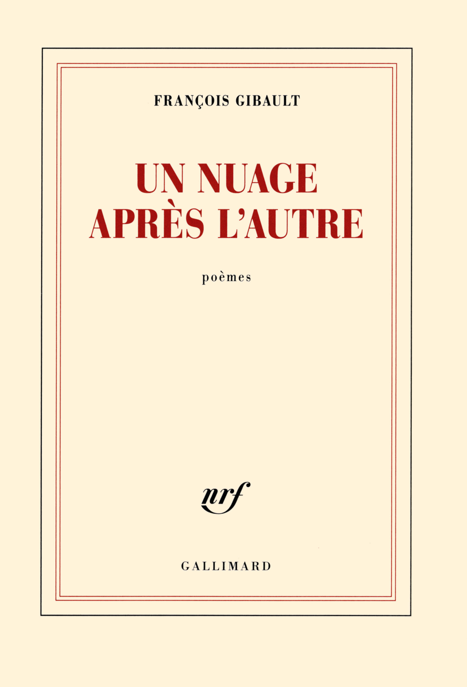 Un nuage après l'autre (9782072710063-front-cover)