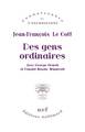 Des gens ordinaires, Avec George Orwell et Donald Woods Winnicott (9782072764059-front-cover)