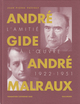 André Gide, André Malraux, L'amitié à l'oeuvre (1922-1951) (9782072785528-front-cover)