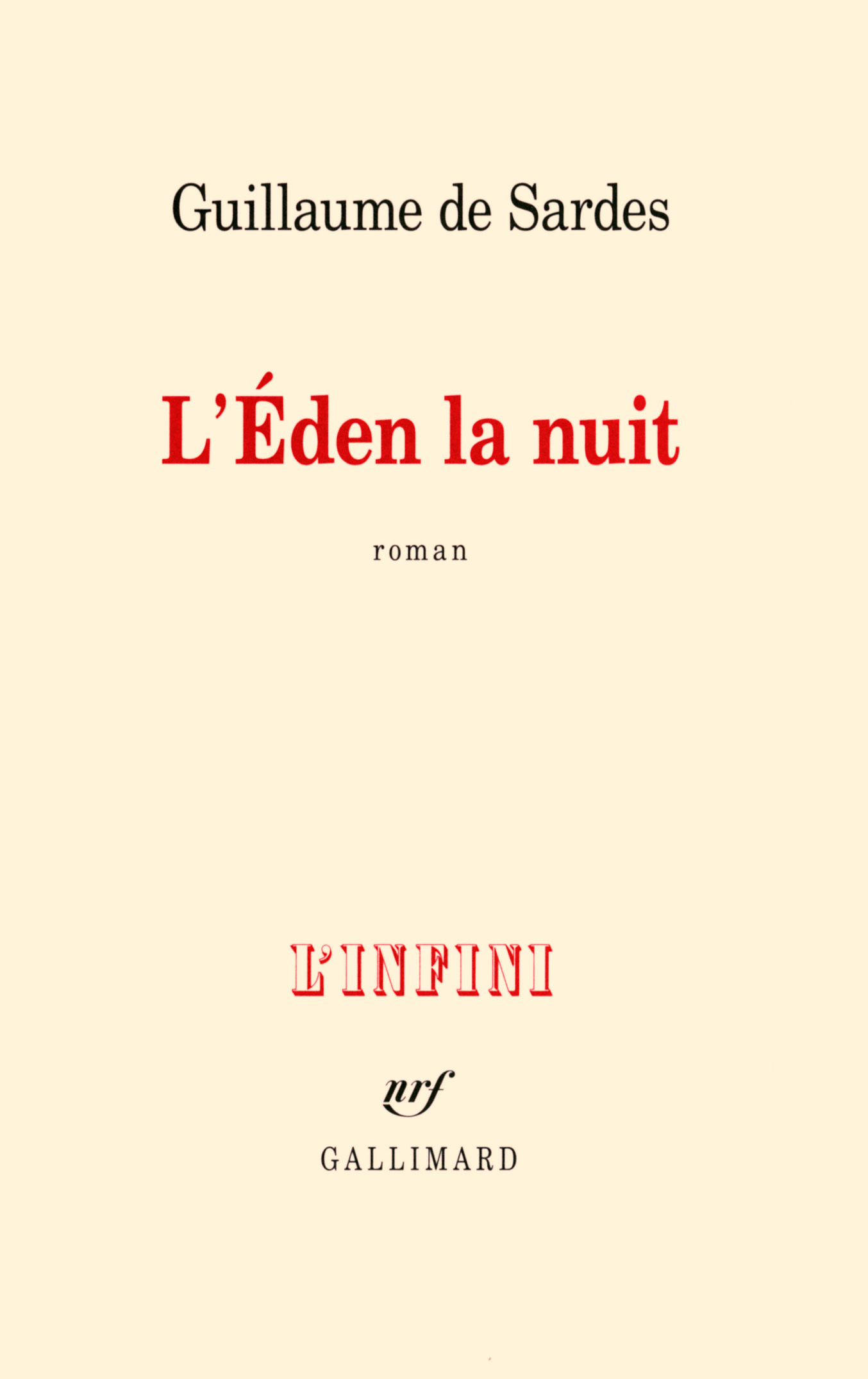 L'Éden la nuit (9782072721168-front-cover)