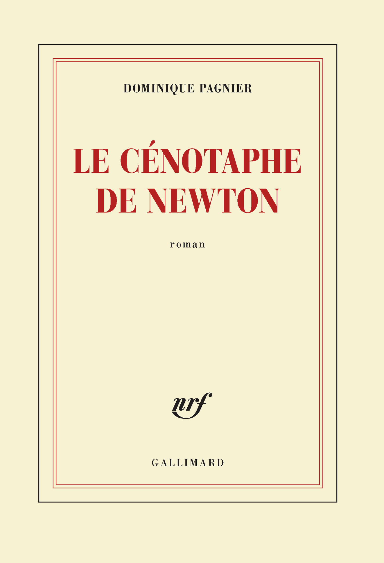 Le Cénotaphe de Newton (9782072716805-front-cover)