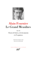 Le Grand Meaulnes / Choix de lettres, de documents et d'esquisses (9782072713323-front-cover)