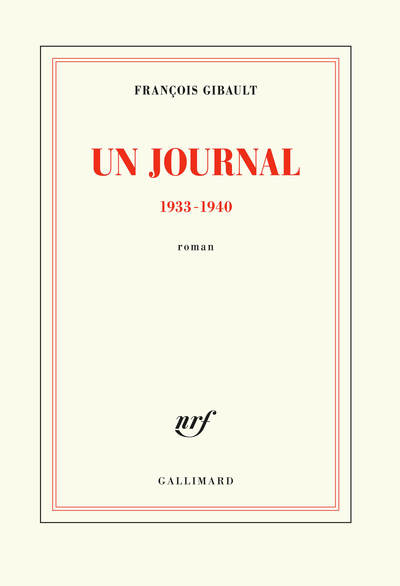 Un journal, (1933-1940) (9782072775932-front-cover)