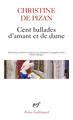 Cent ballades d'amant et de dame (9782072791406-front-cover)