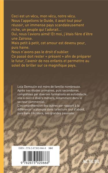 Fillette sous Mobutu, Le passé ne meurt pas (9782873020668-back-cover)