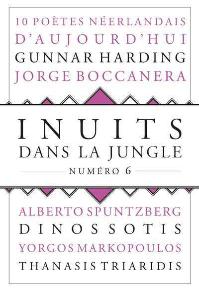 Inuits dans la jungle - numéro 6 10 poètes néerlandais (9791027800407-front-cover)