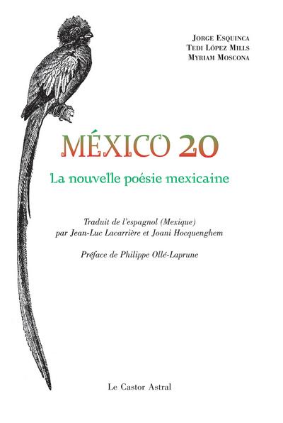 México 20 - La nouvelle poésie mexicaine (9791027800728-front-cover)